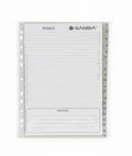 SAMBA 20 INDEX A4 / فواصل SAMBA عدد 20 مقاس A4