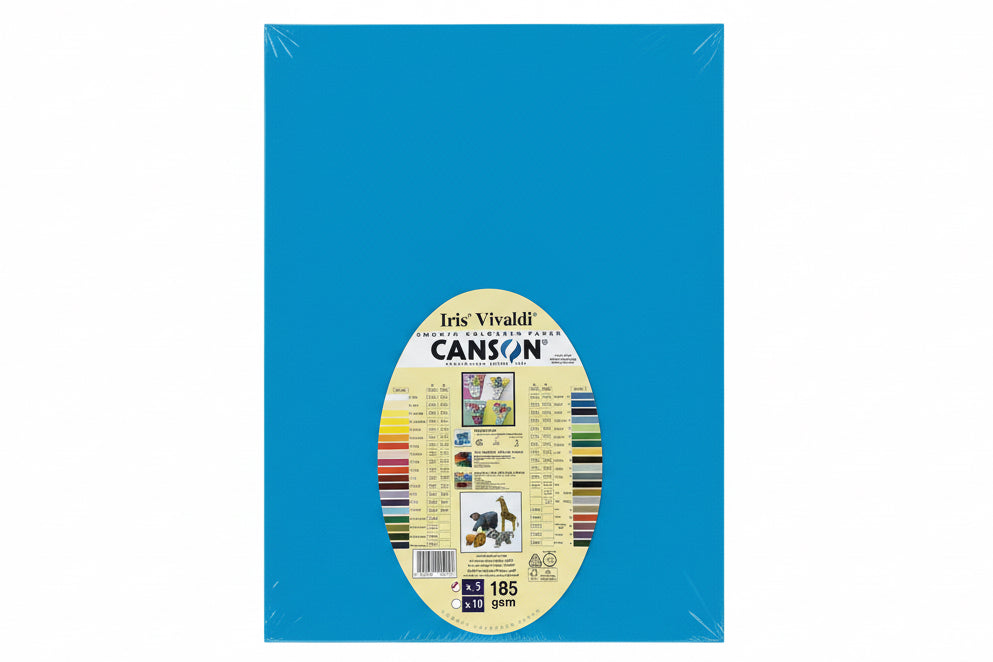 Vivaldi Canson Paper A3 185 gsm 5x / ورق كانسون فيفالدي 185 جم/م² ×5 A3