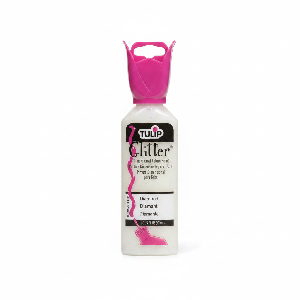 Tulip Glitter Fabric Paint Diamond 37ml