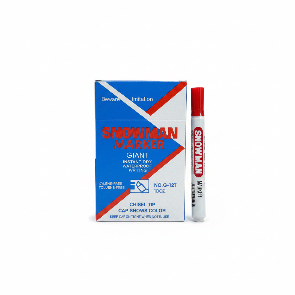 Snowmen whiteboard Marker Blue / شومِن ماركر سبورة بيضاء