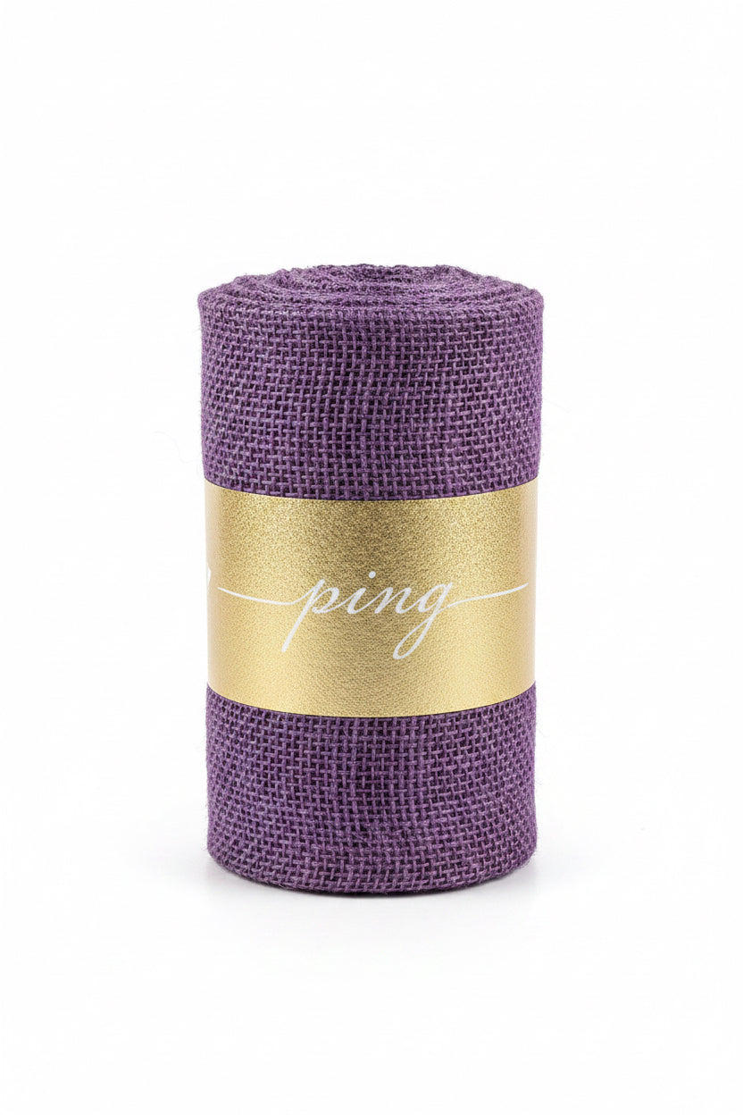 Hessian Cloth - Purple / قماش خيش - بنفسجي