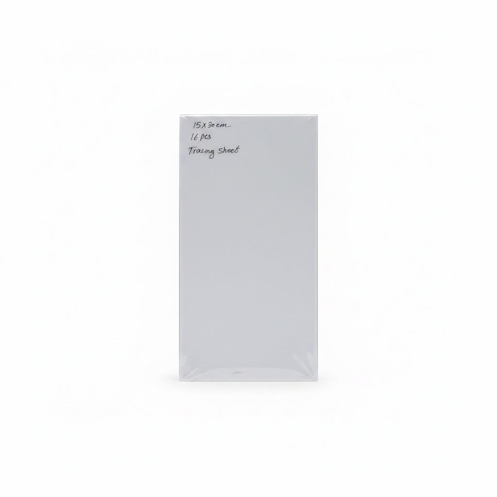 15x30 cm 16 Tracing sheets / 15 × 30 سم – 16 ورقة تتبّع