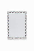 Cards 240 gsm A4 – Black & Red Ornate Frame / كروت 240 فرام, A4 – إطار زخرفي أسود وأحمر