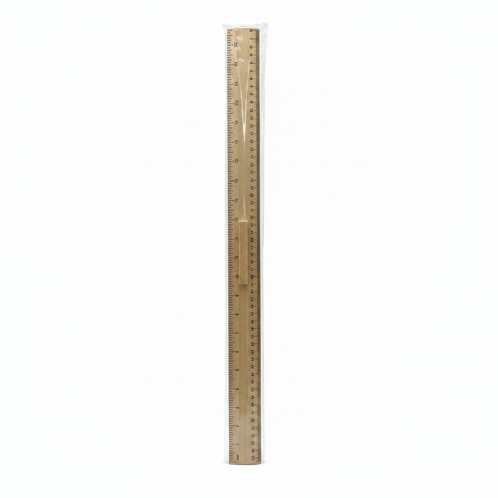 Wooden Ruler 60 cm / مسطرة خشبية 60 سم