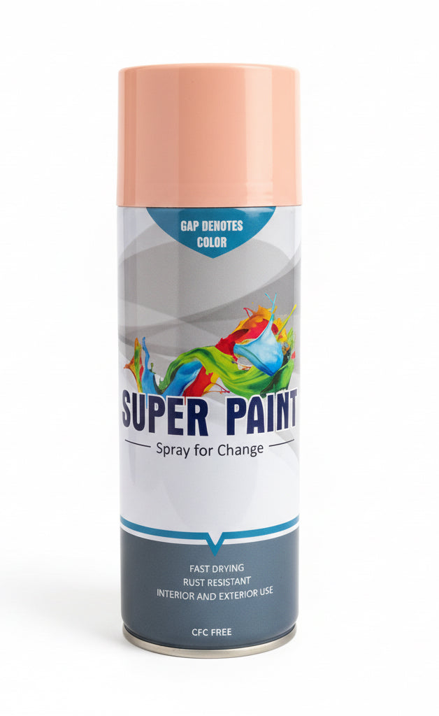 SUPER PAINT Spray Light Pink / بخاخ SUPER PAINT لون وردي فاتح