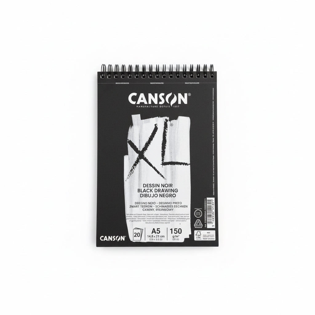 Canson XL BLACK DRAWING 150 gm² / كانسون XL رسم أسود 150 جم/م²