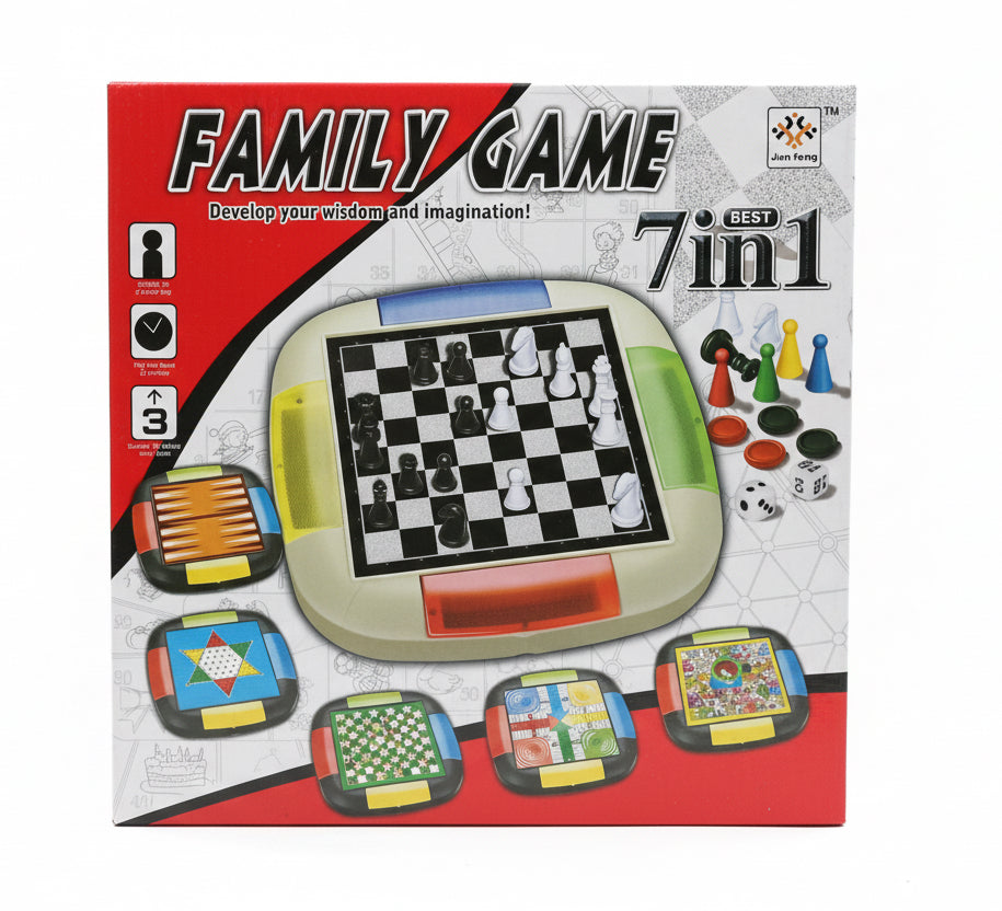 Family game 7 in 1 / لعبة عائلية ٧ في ١