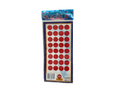Oxford 10 sticker Round Labels Red / ملصقات دائرية أكسفورد 10 حمراء