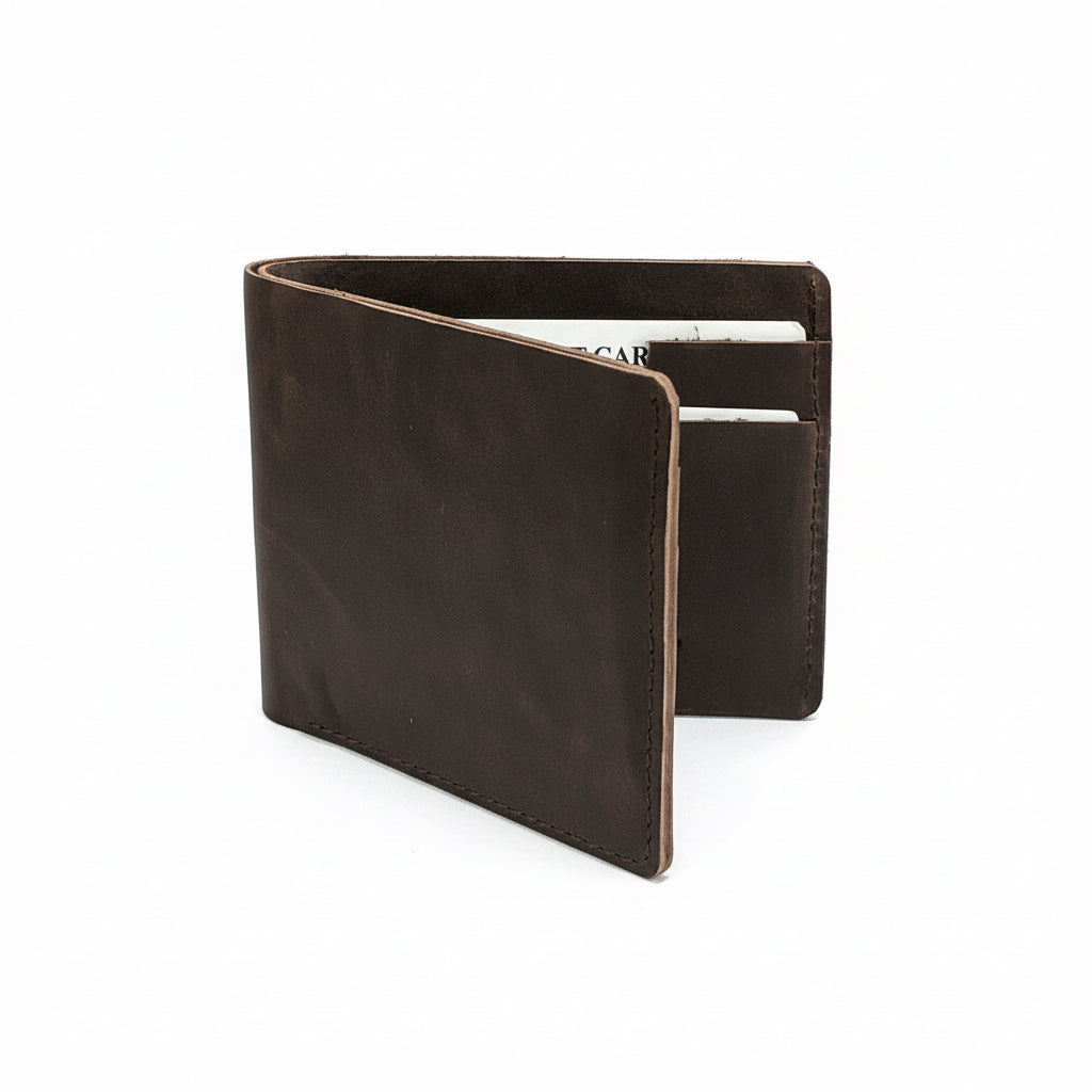 Genuine Leather Wallet / محفظة جلد طبيعي أصلية