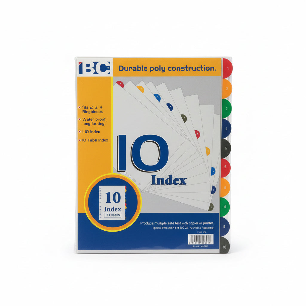 IBC 10 Divider with Pocket / فواصل IBC عشرة مع جيب