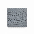 Plush blocks floor Grey / مكعبات أرضية فخمة رمادية