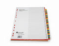 ATLAS Ring Book Index A4 / فاصل صفحات لحلقة كتب أطلس مقاس A4