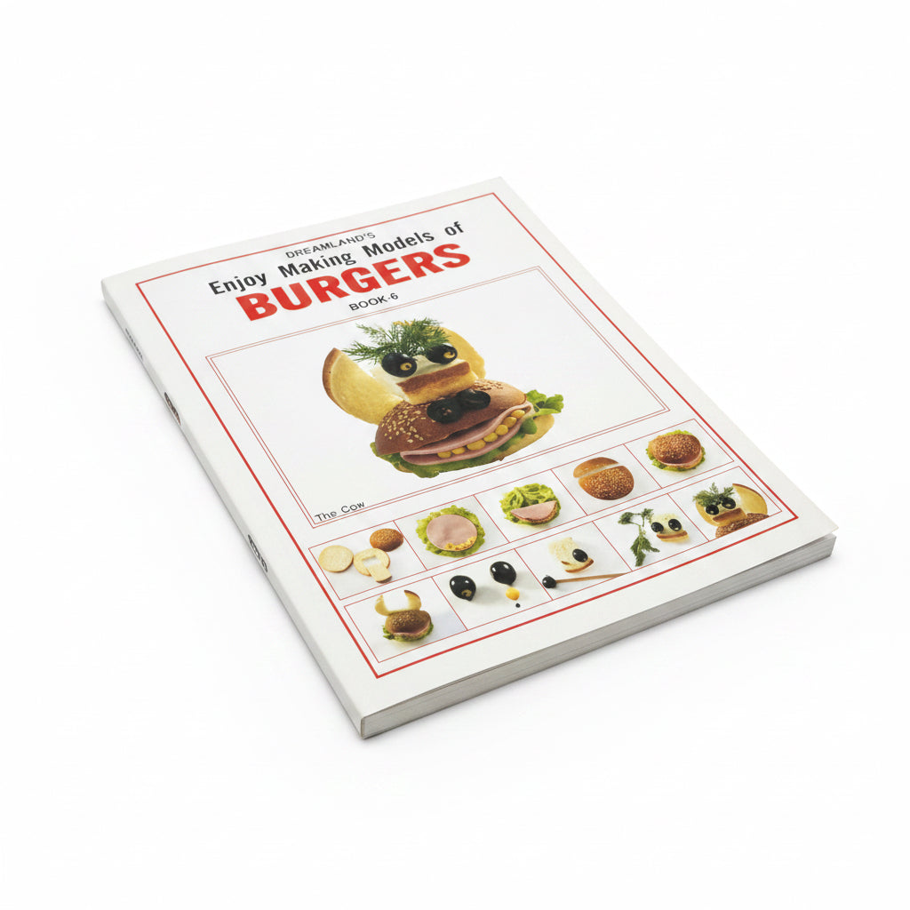 Enjoy making models of Burgers Book‑6 / استمتع بصنع نماذج البرغر كتاب 6