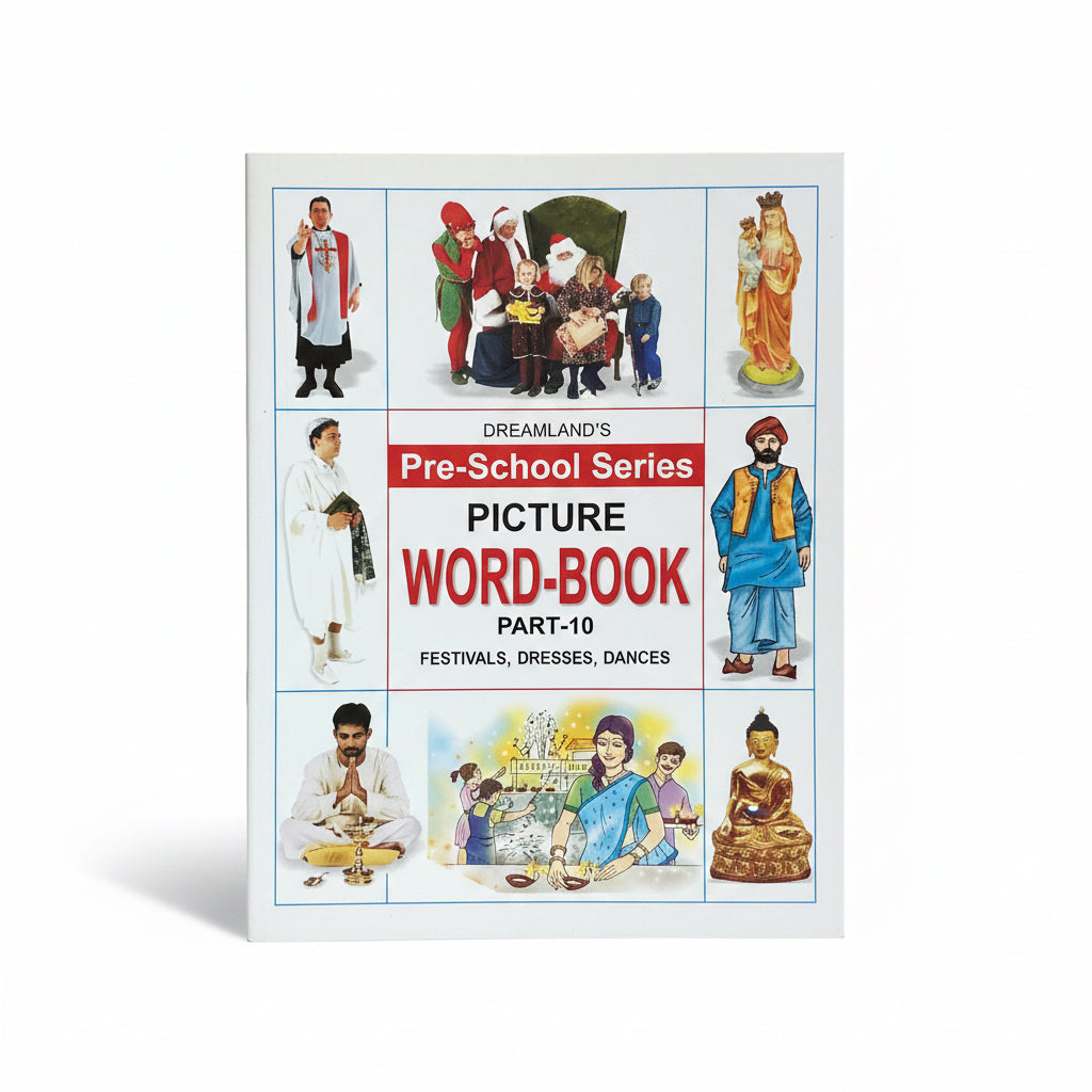 Pre‑School series Picture Word Book festivals, dresses, dances Part 10 / سلسلة ما قبل المدرسة كتاب الكلمات المصورة: المهرجانات، الفساتين، الرقص الجزء 10