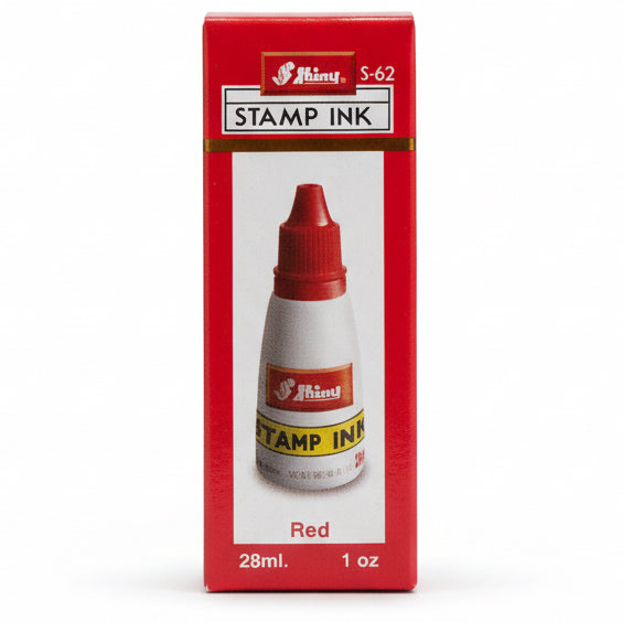 Shiny Stamping ink Red / حبر أختام بيليكان أحمر