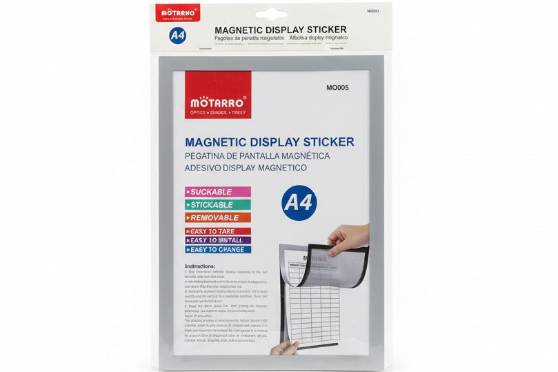 motarro MAGNETIC DISPLAY STICKER A4 / ملصق عرض مغناطيسي موتارو A4