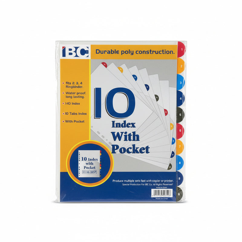 IBC 10 Divider with pocket / فواصل IBC عشرة مع جيب