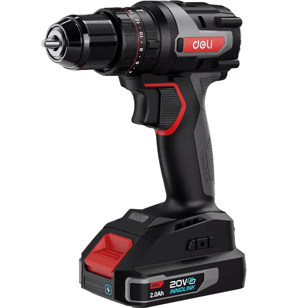 deli LITHIUM-ION IMPACT DRIVER 20V 50N.m / مفك صدمات ليثيوم-أيون ديلي 20 فولت 50 نيوتن.متر
