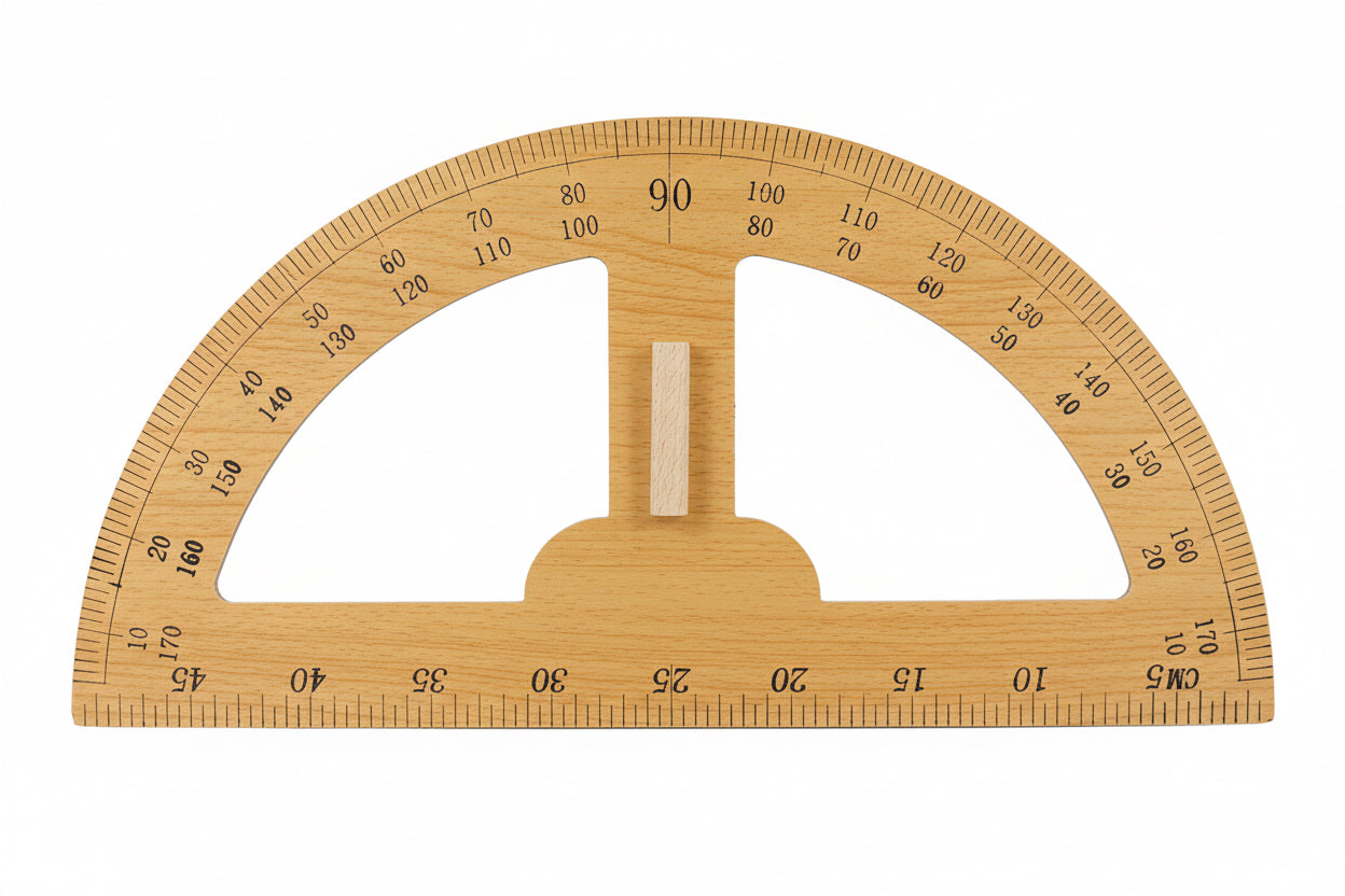 D shape Scale / مسطرة حرف D