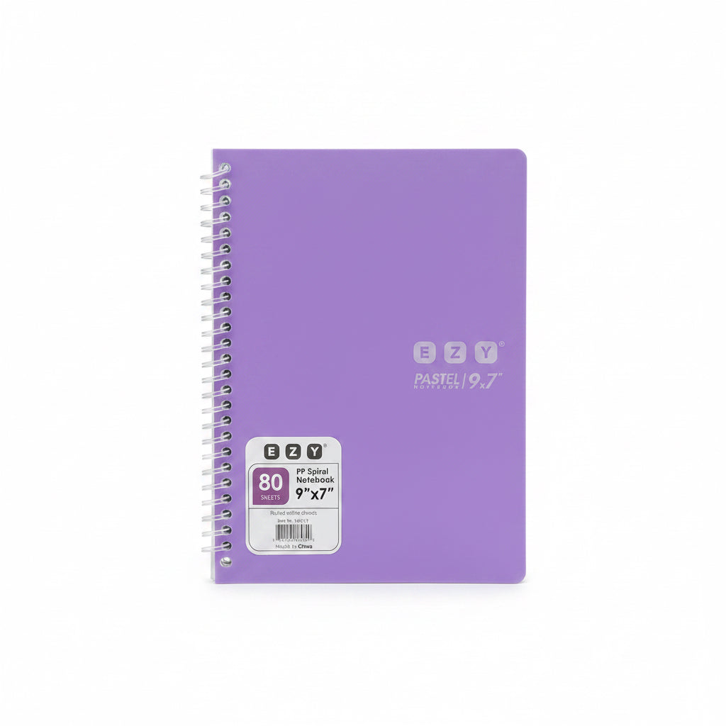EZY 80 Sheets 9"x7"  Notebook / إدفتر إيزي 80 ورقة مقاس 9 × 7 بوصة