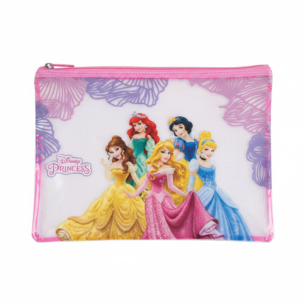 Transparent Zipper pouch / حقيبة بسحّاب شفافة