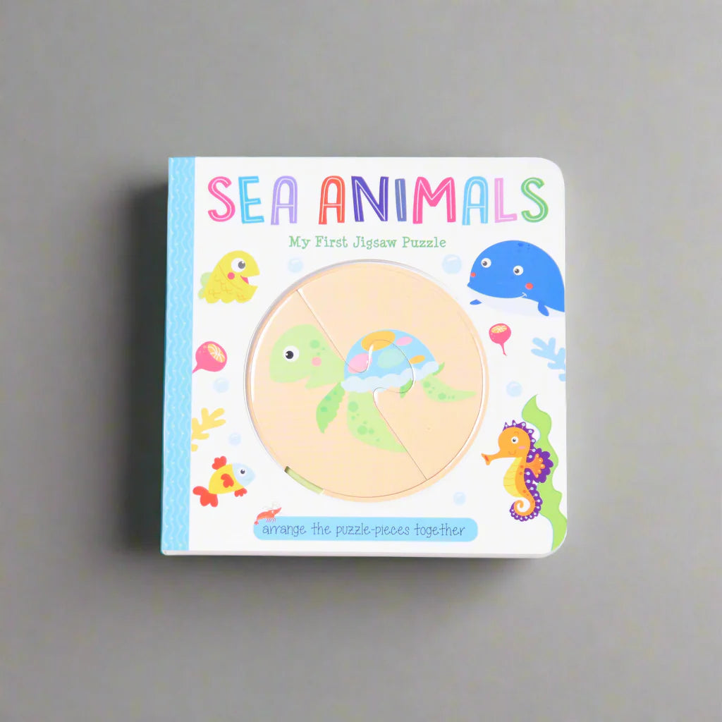 My first Jigsaw Puzzle SEA ANIMALS / لغز تركيب: حيوانات البحر
