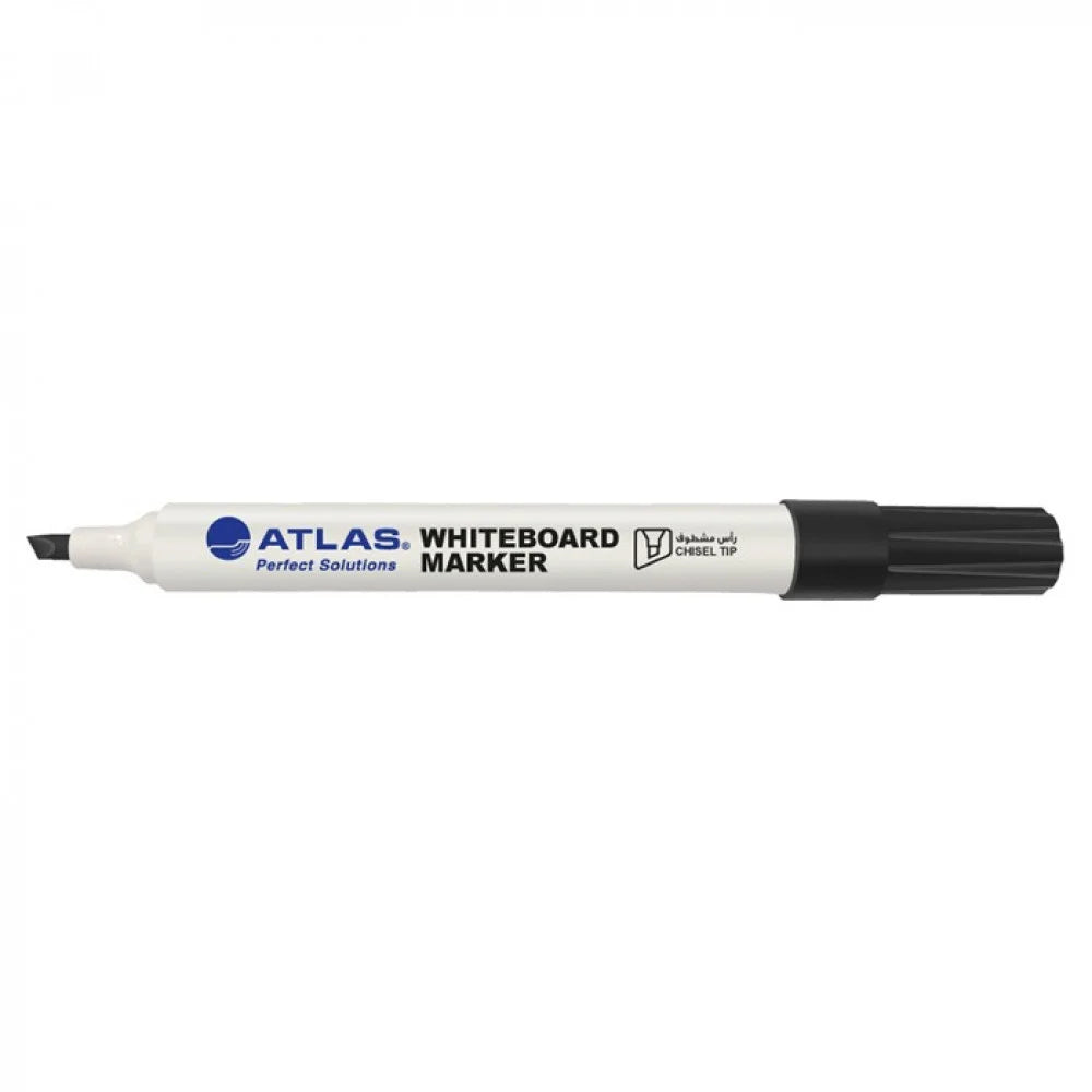 Atlas Whiteboard Marker Black / أطلس ماركر سبورة بيضاء