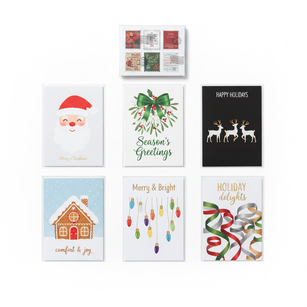 Wishing Cards Multicolour / بطاقات تهنئة متعدد الألوان
