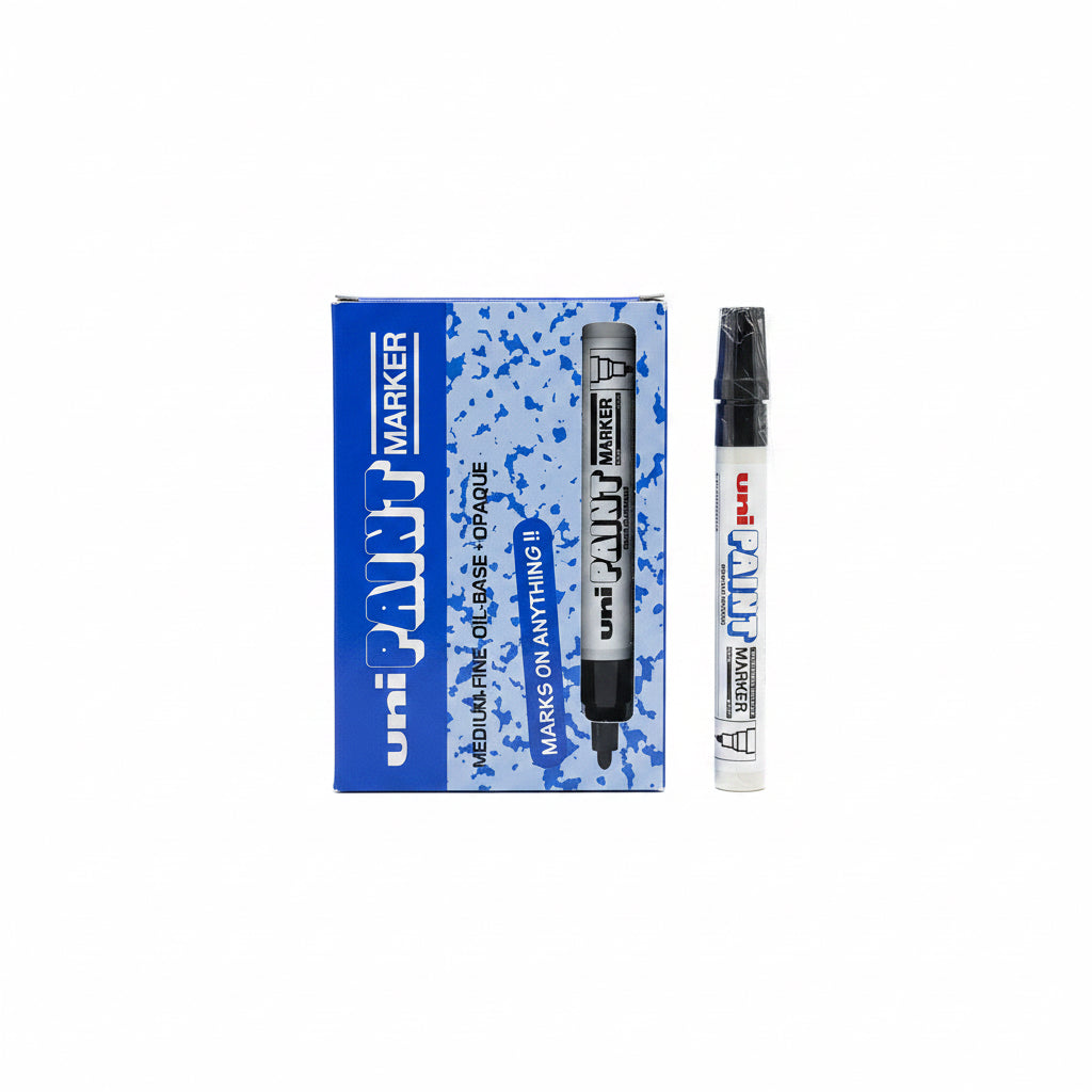uni PAINT MARKER PX-20 Medium-Fine x12 Black / يوني ماركر دهان PX-20 متوسط-دقيق ×12 اسود