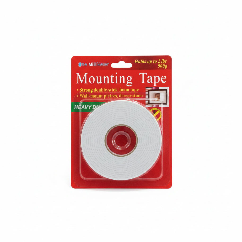 one millimeter Mounting tape / شريط تثبيت واحد مليمتر