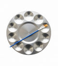 Metal paint palette medium / لوحة ألوان معدنية متوسطة