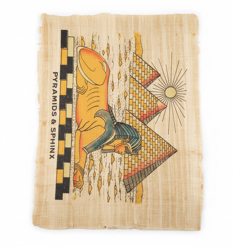 Egypt Authentic papyrus Sheet / ورقة بردي مصرية أصلية