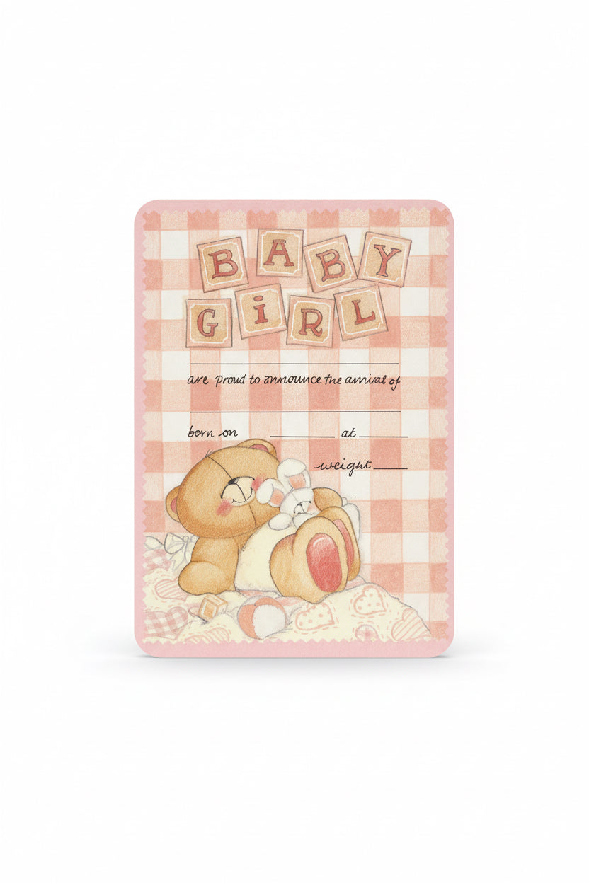 Baby Girl Envelopes / مغلفات مولودة بنت