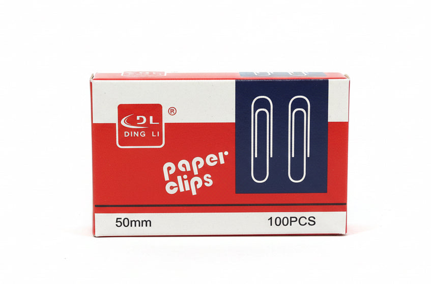 DINGLI Paper Clips - 100 pcs / مشابك ورق دينغلي