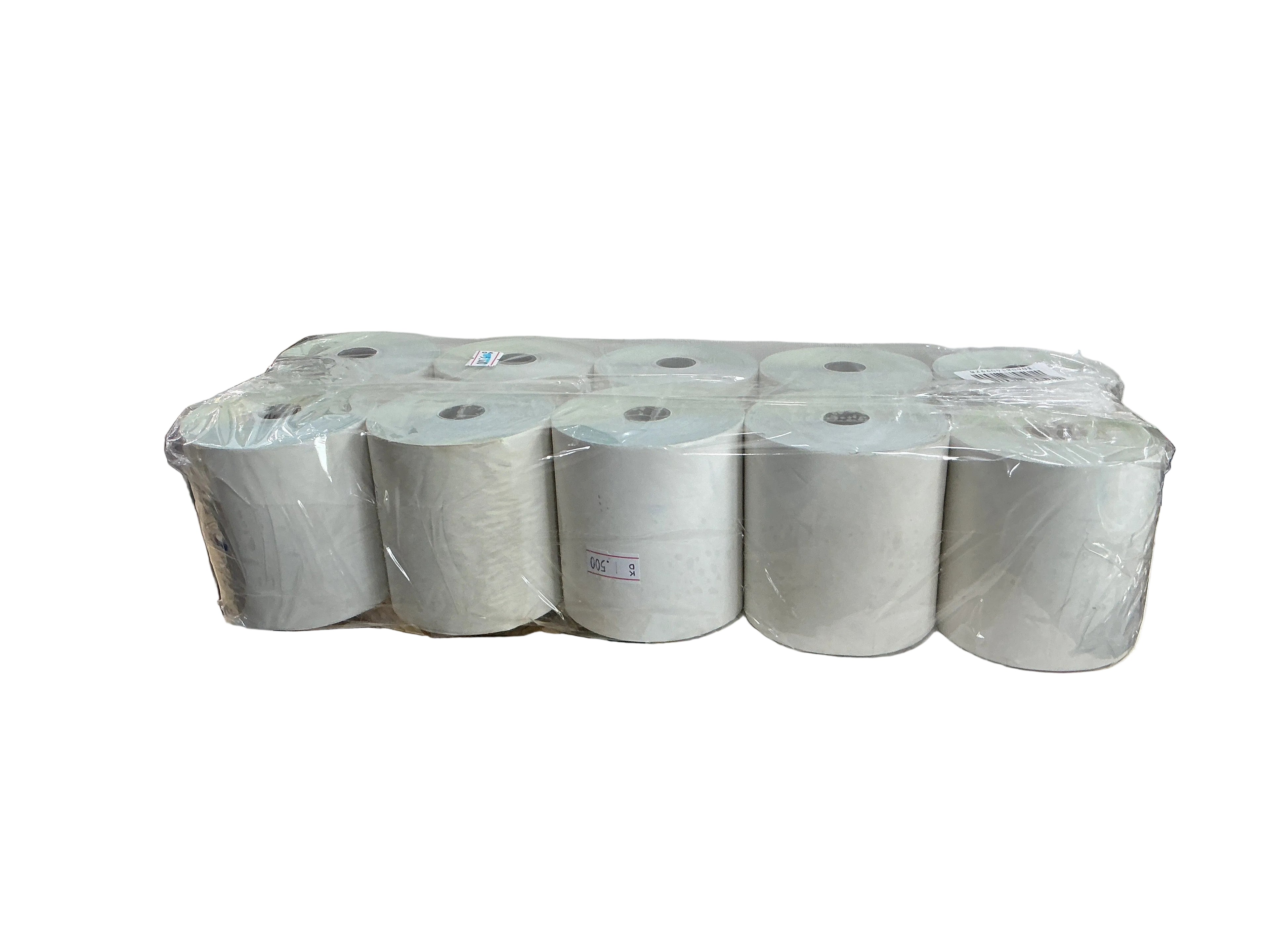 Double Paper Cash Rolls – 76 × 70mm (10 Rolls Pack) / لفات ورق كاشير مزدوجة – 76 × 70 م
