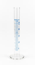 Graduated cylinder Borosilicate Glass round base 25 ml / مخبار مدرّج زجاج بوروسيليكات قاعدة مستديرة 25 مل