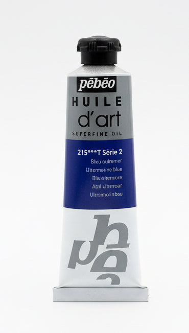 pebeo HUILE d'art SUPERFINE OIL Serie 2 Ultramarine Blue / ألوان زيتية بيبيو فاخرة – السلسلة 2 – أزرق فوق بحري