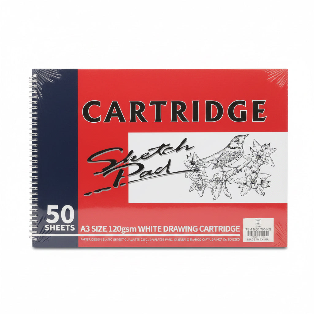 CARTRIDGE Sketch Pad 50 Sheets A3 / دفتر رسم كارتريدج 50 ورقة