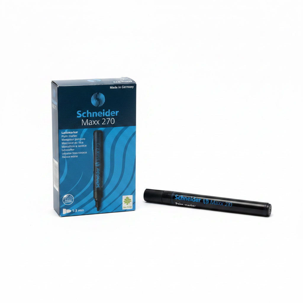 Schneider Maxx 270 back marker x10 Black / شنايدر ماكس 270 قلم طلاء أسود ×10