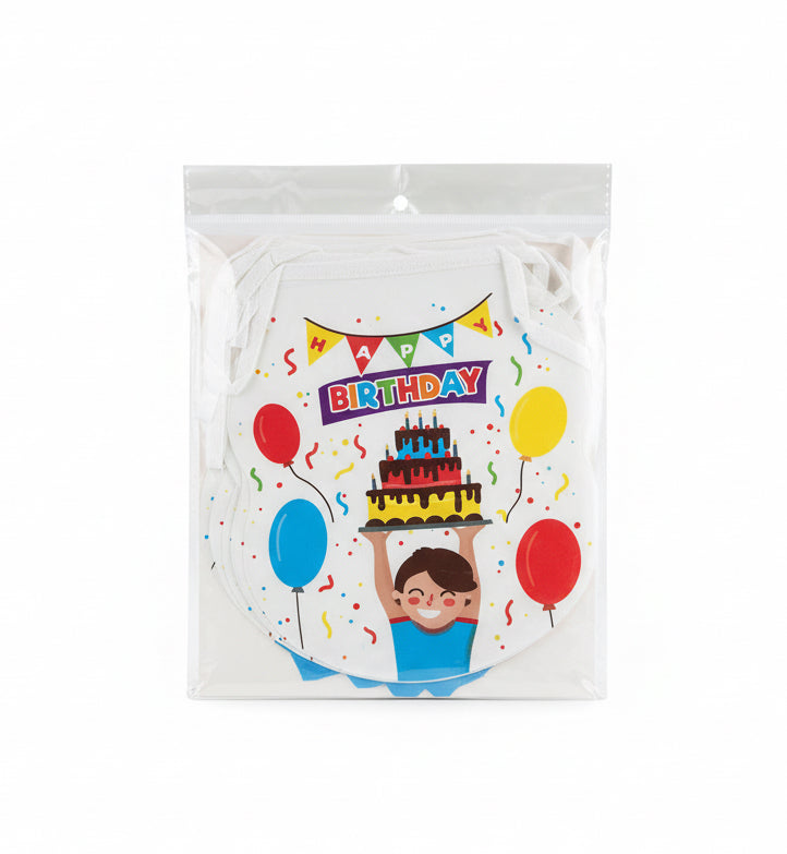 HAPPY BIRTHDAY DECORATIVE ROPE 5 meter / حبل زينة "عيد ميلاد سعيد" – 5 متر