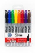 Class Staylee Permanent Marker FINE POINT 8 Pcs Multicolor / أقلام تحديد دائمة كلاس ستايلي رأس رفيع، عدد 8 أقلام، ألوان متعددة