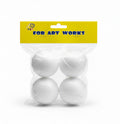 Polystyrene Foam Ball 4 Pcs / كرة رغوة بوليسترين 4 قطعة