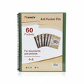 Tramix A4 Pocket File 60 Pockets / ملف جيوب تراميكس A4 عدد 60 جيب