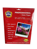 Professional Color Paper – A4 (260 GSM) | 20 Sheets / ورق ملوّن احترافي – 20 ورقة بحجم A4 بوزن 260 غرام