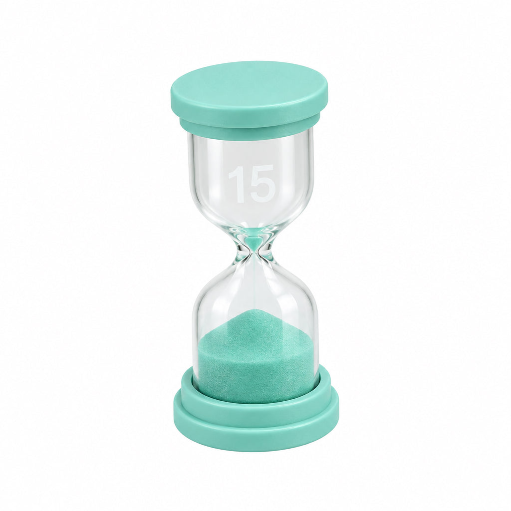 Hourglass - 15 minutes/ ساعة رملية