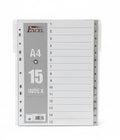Excel A4 15 Index / إكسل A4  – فهرس من 15 فاصل