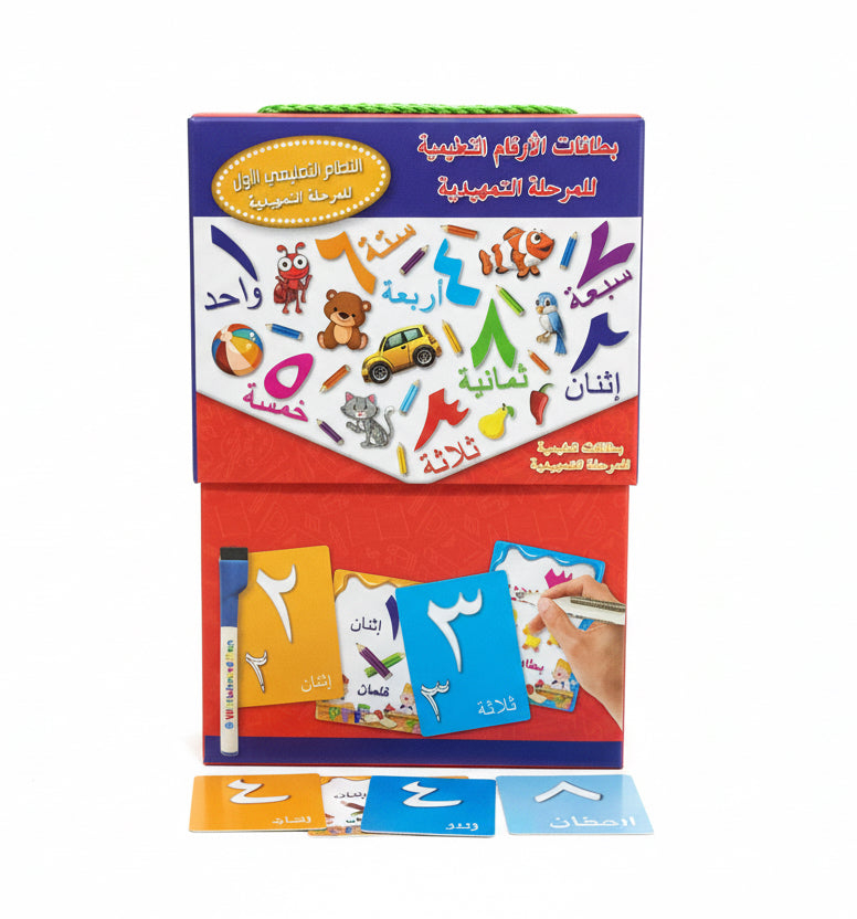 Arabic letter card / بطاقة الحروف العربية
