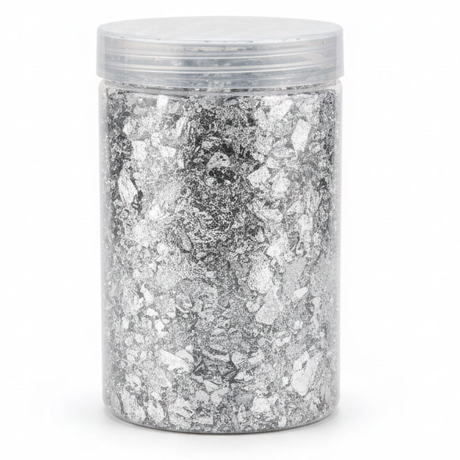 Gilding flakes Silver / رقائق تذهيب فضية