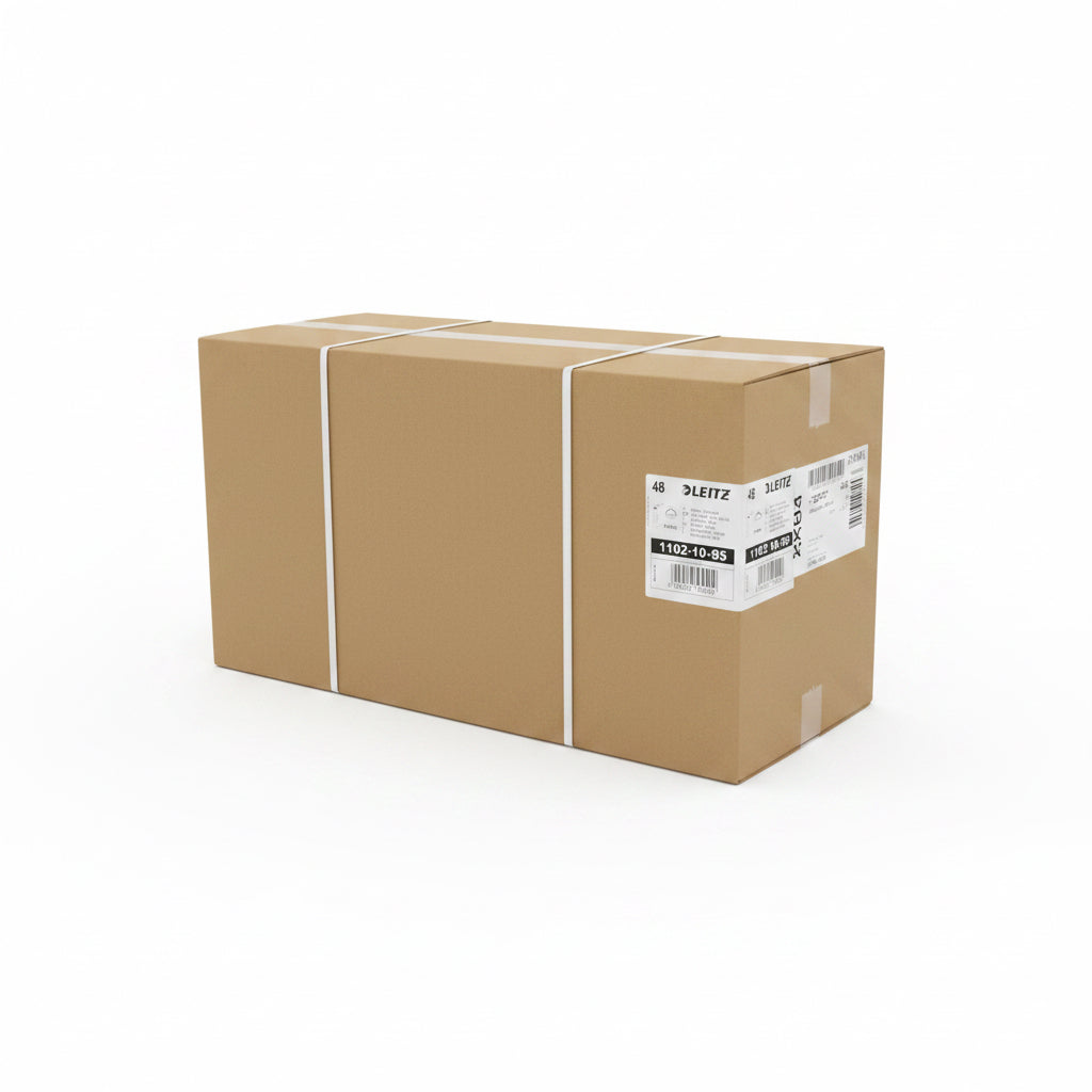 LEITZ Lever Arch files 48 pcs Box, Black / ملفات ليفر آرتش (Lever Arch) من لايتز – لون أسود