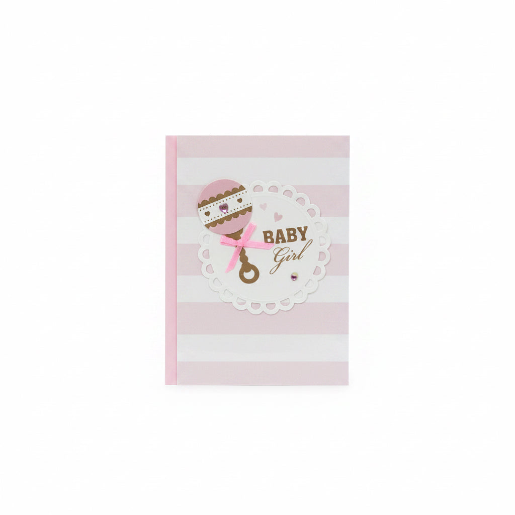 Wishing Cards Pink BABY GIRL / بطاقات تهنئة وردي